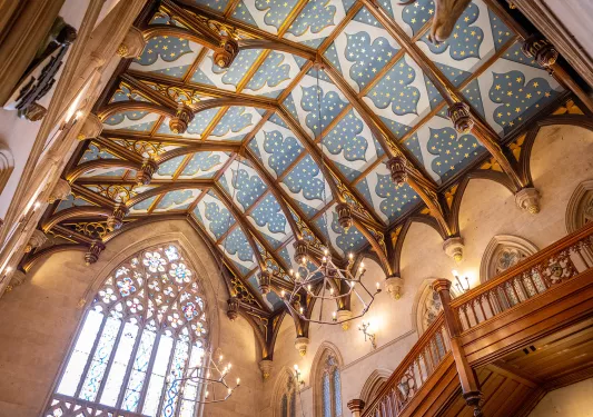 Interior Ceiling Castle Scotland