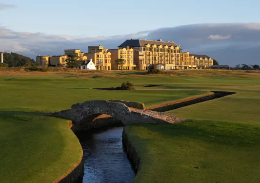 Exterior view of the Old Course Hotel