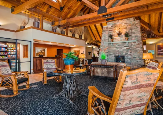 Lobby View of Best Western Bryce Canyon Grand Hotel