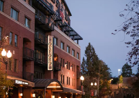 Exterior view of The Oxford Hotel