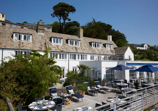 Exterior view of Hotel Tresanton