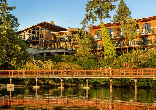 Brentwood Bay Resort Exterior