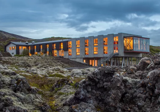 Exterior view of the ION Adventure Hotel