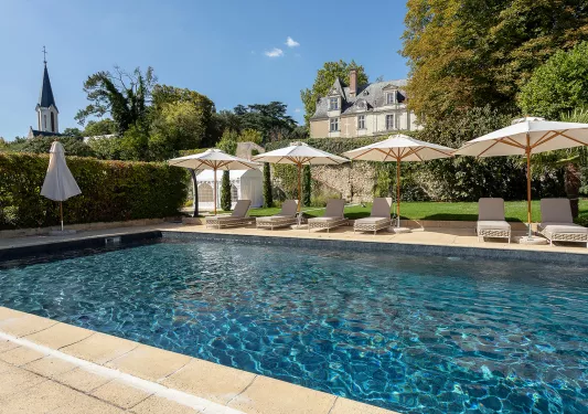 Exterior view of Chateau de Noizay 