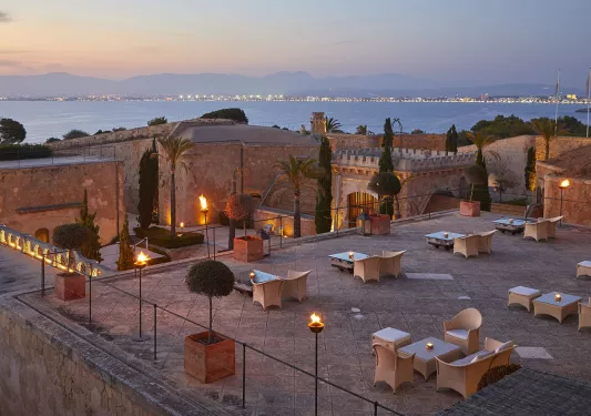 Terrace view of Cap Rocat