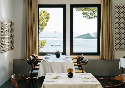 Dining room at Lesic Dimitri Palace