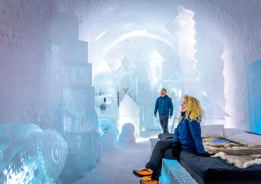 Ice Sculpture Room Finland