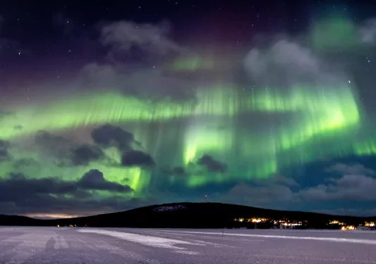 Aurora Borealis Lights Arctic
