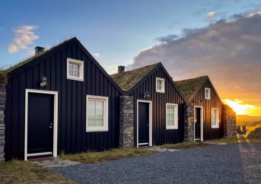 Exterior of Torfhus Retreat 