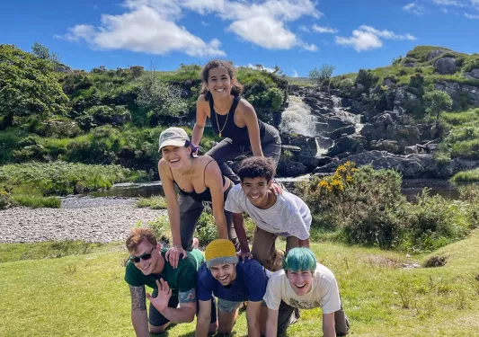 Human Pyramid Ireland