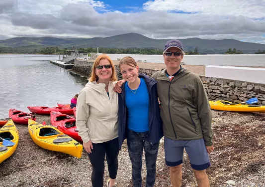 In Front of Kayaks Ireland