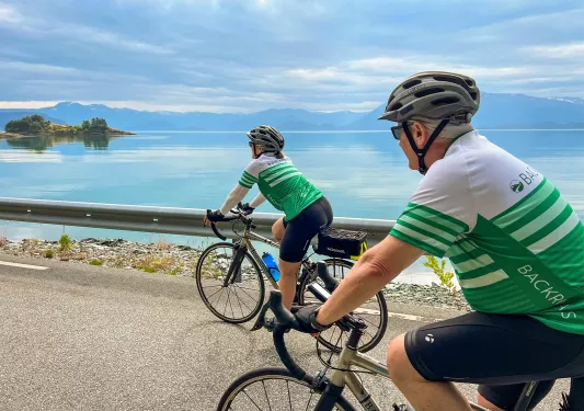 Cycling Along Fjord Norway