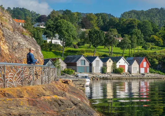 Coastal Boat House Norway