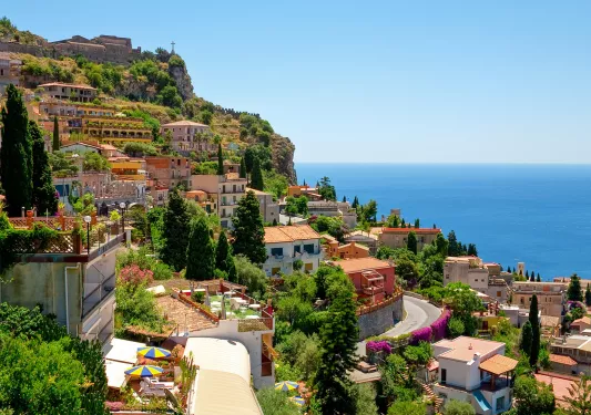 Taormina in Castelmola, Sicily