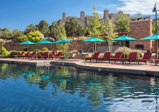 The pool at Four Seasons Resort Rancho Encantado