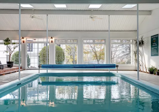 The pool at The Evangeline