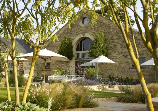 The Ox Barn Terrace at Thyme