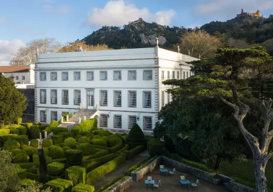 Aerial view of Tivoli Palacio de Seteais