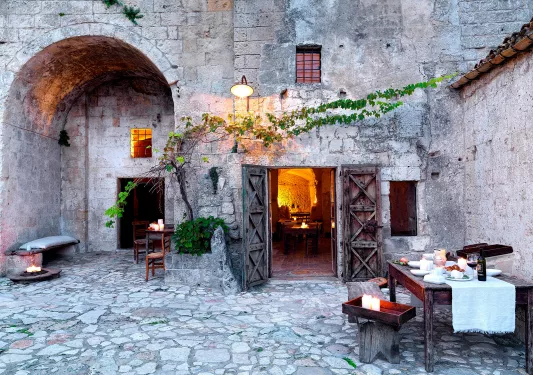 Exterior view of Sextantio le Grotte della Civita