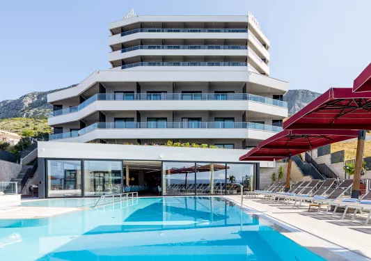 Exterior view of Hotel Plaza Duce