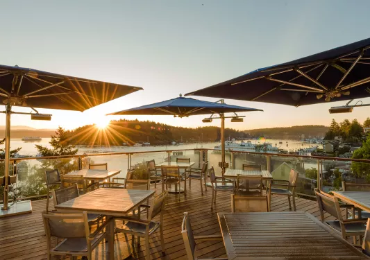 Outdoor Patio Friday Harbor House