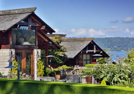 Exterior of the Inn at Langley