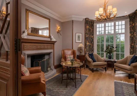 Lounge at Darroch Learg Hotel