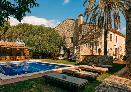 Exterior view of Mas Falgarona Hotel & Spa