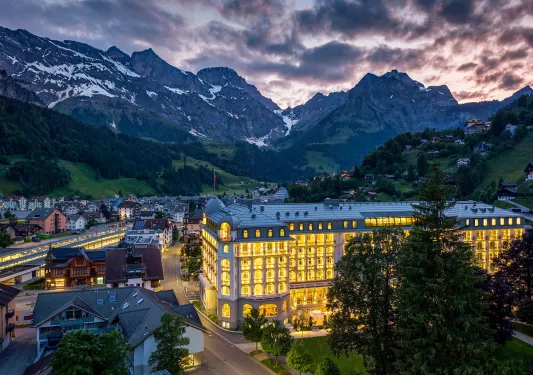 Exterior view of Kempinski Palace Engelberg