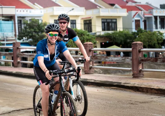 Biking in Vietnam