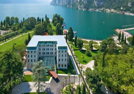 Aerial view of Lido Palace Hotel