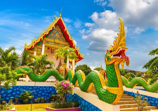 Ornate temple in Thailand