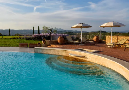 Pool Borgobrufa Spa Resort