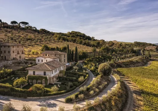 Exterior of the Hotel Le Fontanelle