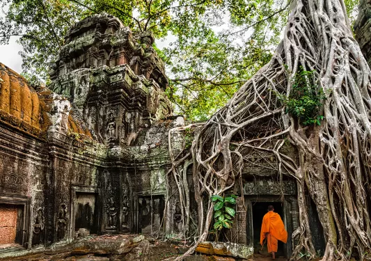 Exploring Angkor Wat, Cambodia