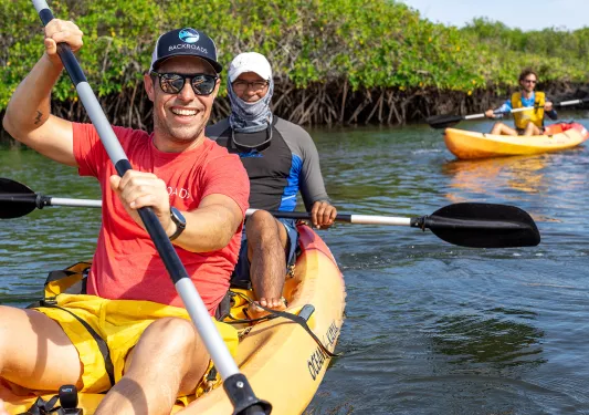 Double Kayak Leaders River