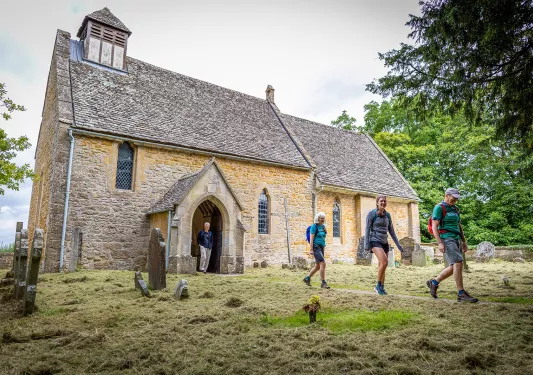 Walking Old Cemetery England
