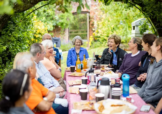 Lunch Garden England