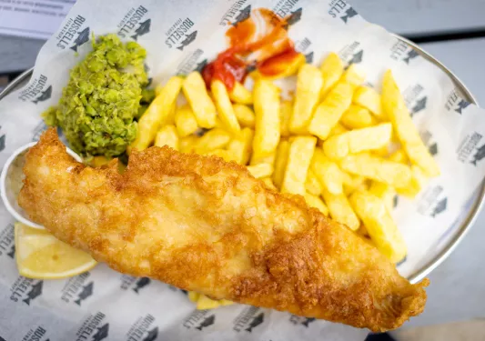 Russells Fish and Chips England 