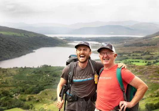 Two Guests Overlook Lake Ireland