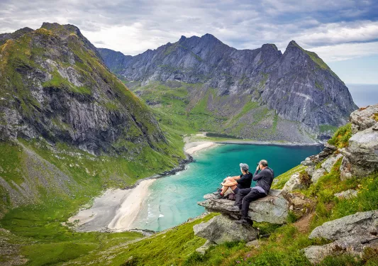 Overlook Beach Aqua Water Norway