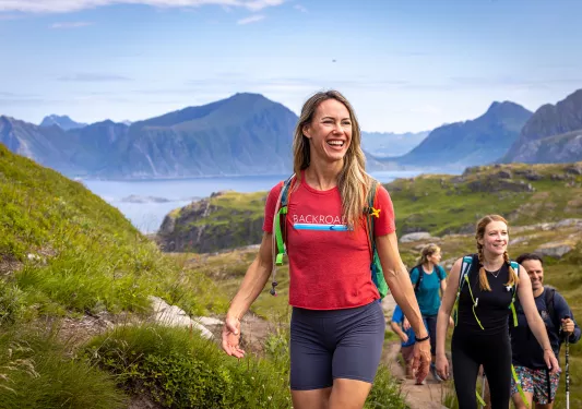 Hiking Backroads T-Shirt Fjord Norway