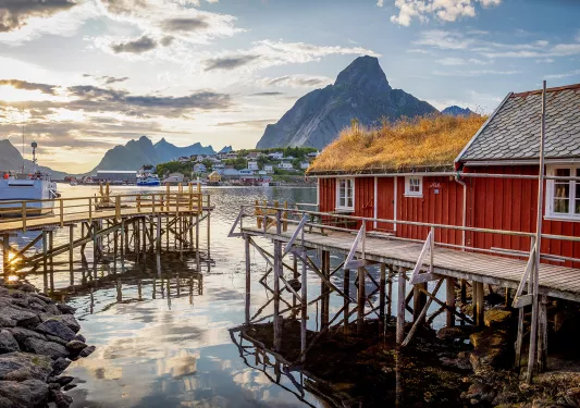 Docks Boat Houses Ferry Norway