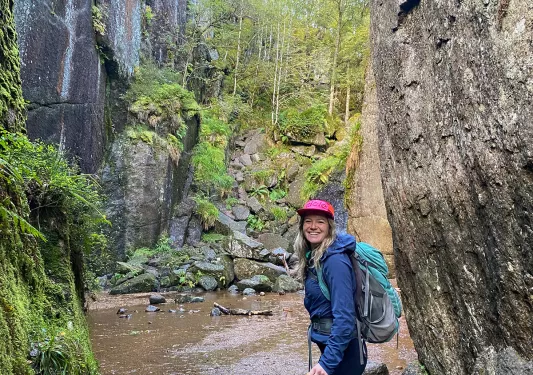 Hiking River Scotland
