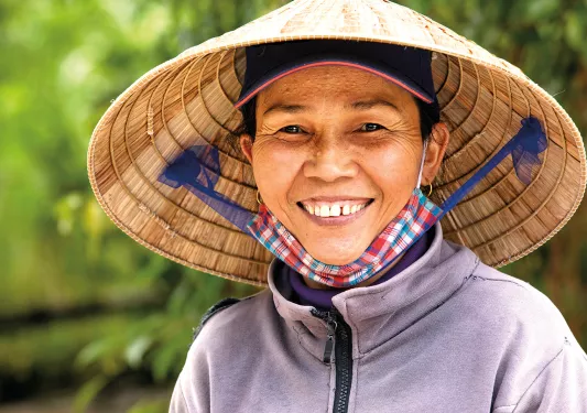 Local Vietnamese woman