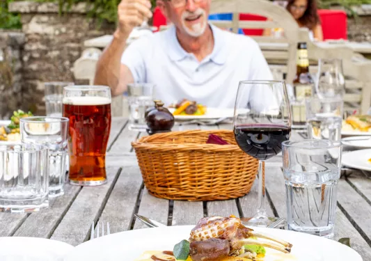 Lunch Wine and Beer Wales