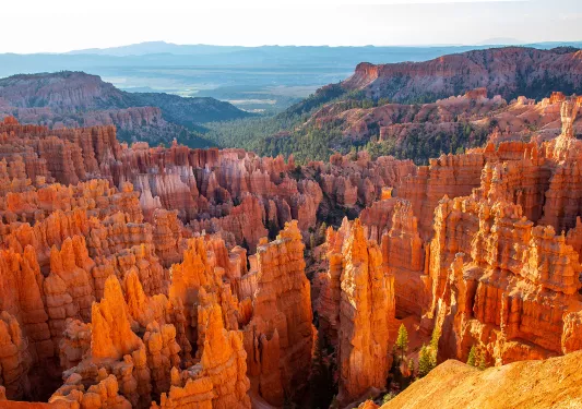 Rock formation cluster bird eye view