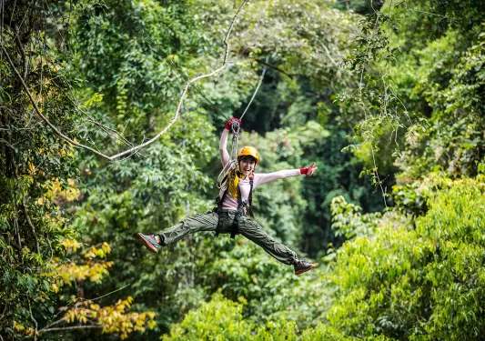 Guest Ziplining Costa Rica