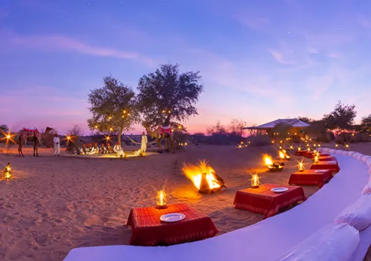 bon fires on the beach