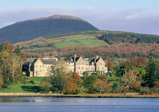 Exterior view of the Park Hotel Kenmare